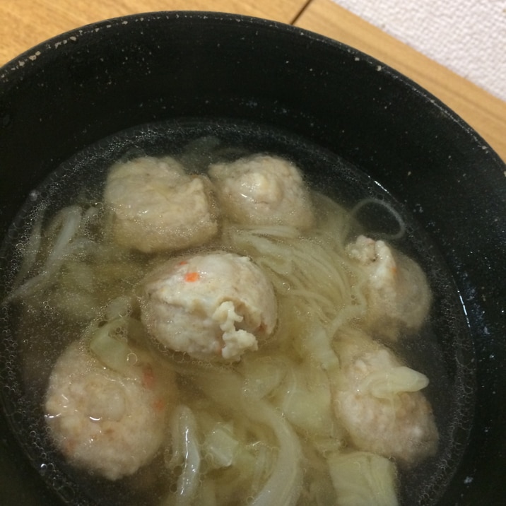 鶏団子入り簡単そうめん レシピ 作り方 By ずぼらった 楽天レシピ